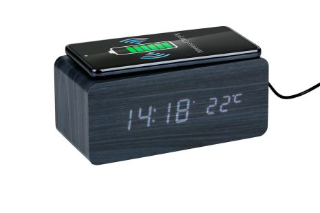 Grundig Digitale Wekker met draadloze oplader 5W assort