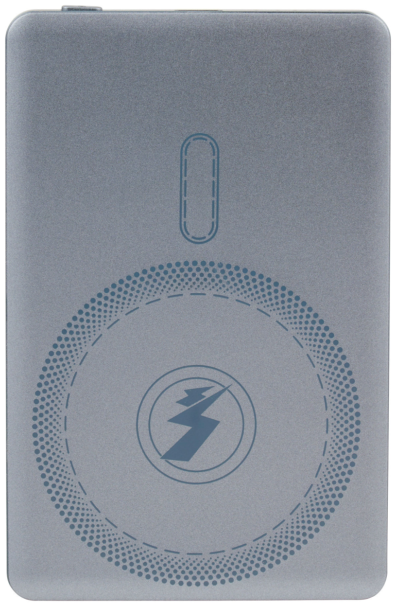 Grundig Powerbank ultra-dun draadloos 5.000mAh
