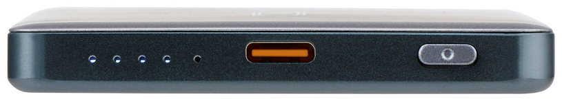 Grundig Powerbank ultra-dun draadloos 5.000mAh