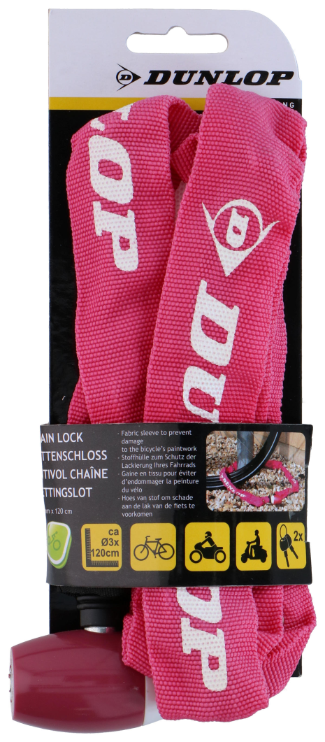 Dunlop fietskettingslot 6 ass