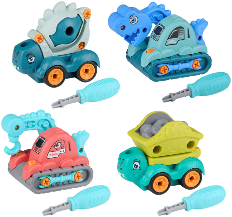 Eddy Toys Dino constructyie Auto 12x11,5x6,5cm