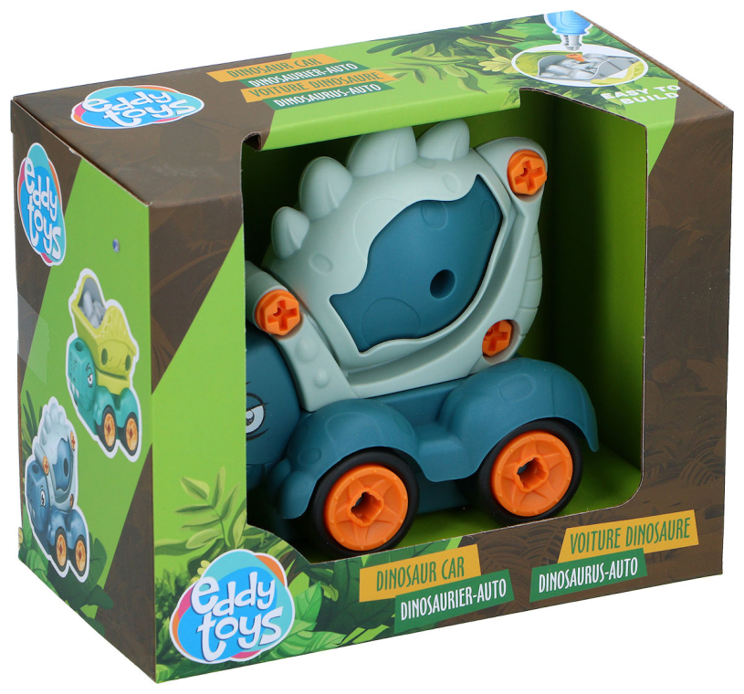Eddy Toys Dino constructyie Auto 12x11,5x6,5cm
