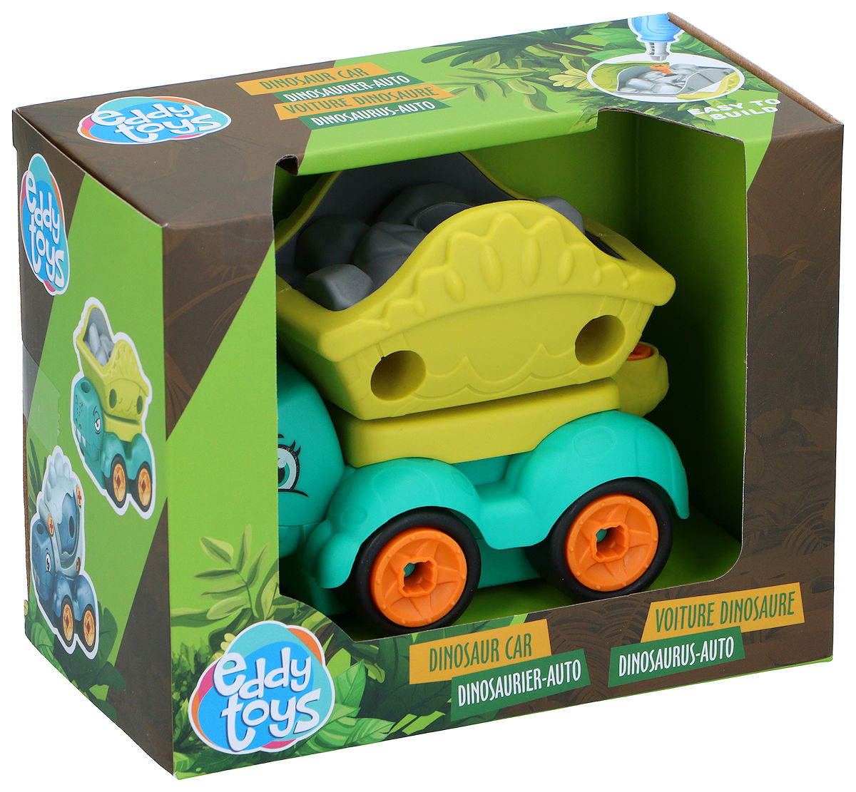 Eddy Toys Dino constructyie Auto 12x11,5x6,5cm