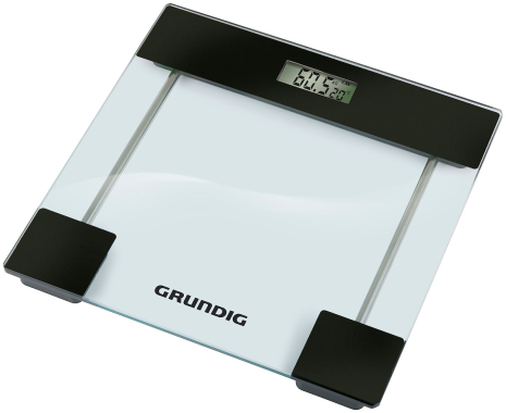 Grundig Personenweegschaal max 180kg - transparant