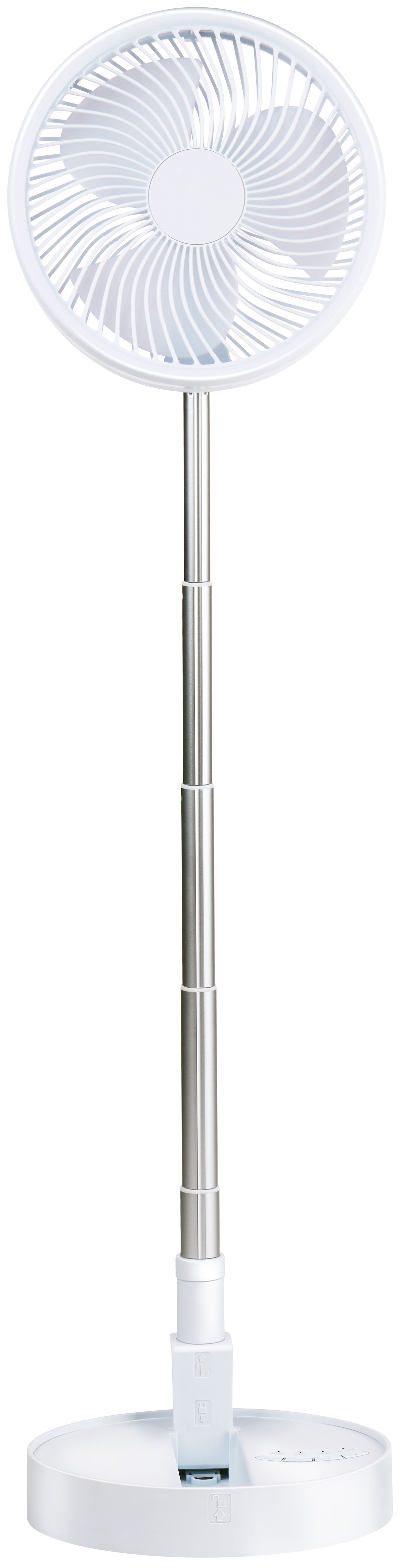 Lifetime Tafelventilator accu 2400mAh telescoop 13-55cm
