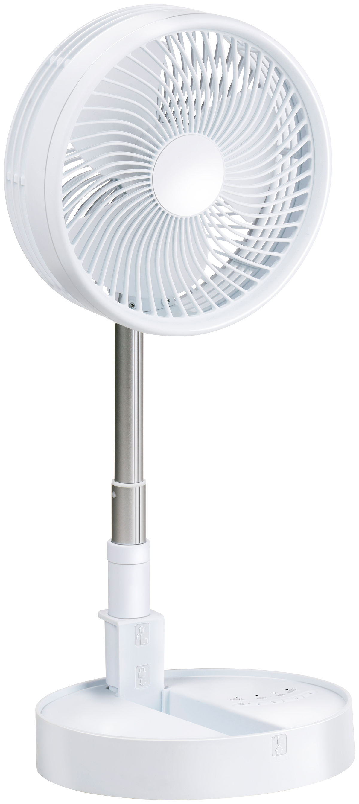 Lifetime Tafelventilator accu 2400mAh telescoop 13-55cm