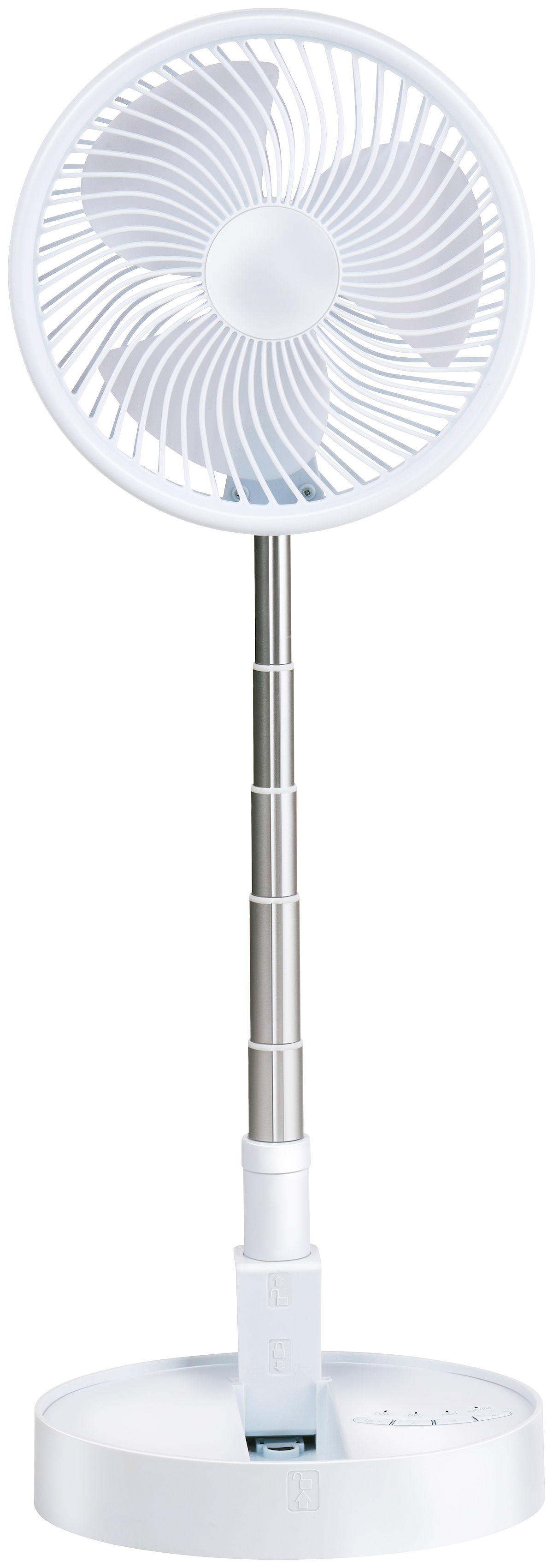 Lifetime Tafelventilator accu 2400mAh telescoop 13-55cm