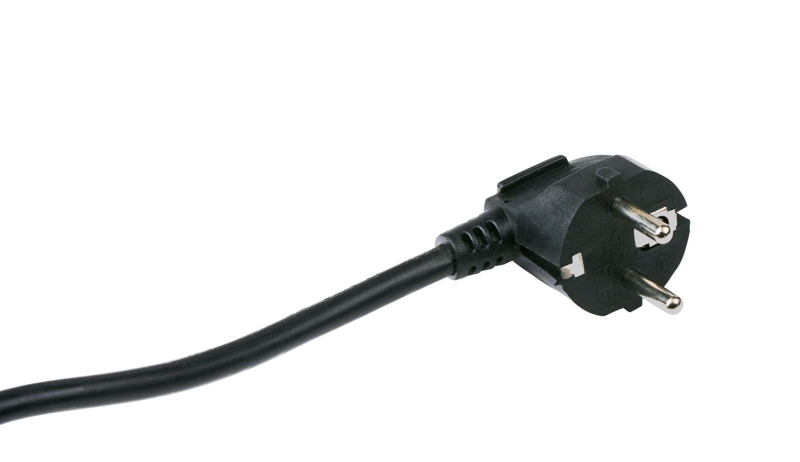 Grundig tafelcontactdoos 3-voud RA 1,5m - zwart