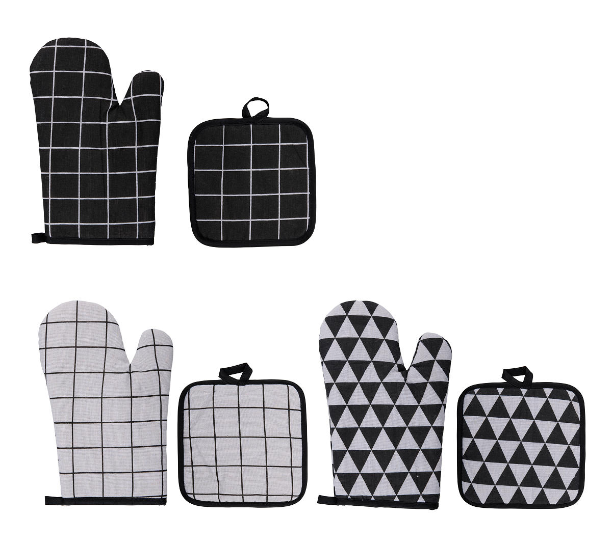 Alpina Ovenwante en pannenlapset assorti