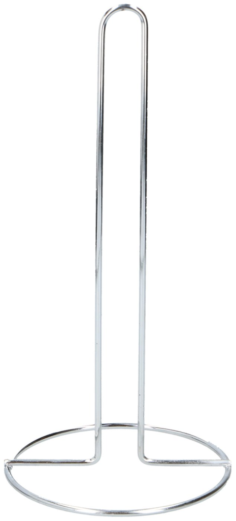Keukenrolhouder staand rvs 28cm