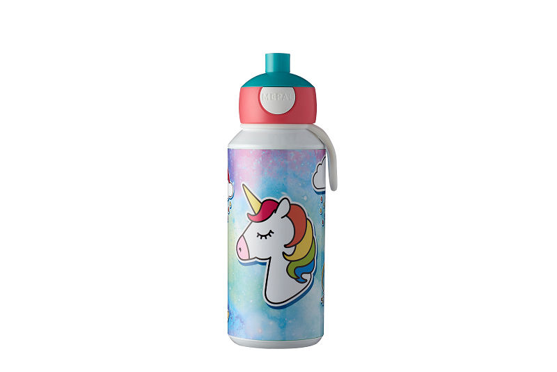 Mepal Campus drinkfles pop-up 400 ml - Unicorn