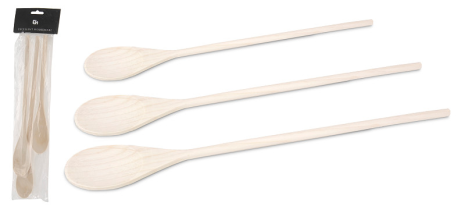 Lepelset hout 3 delig