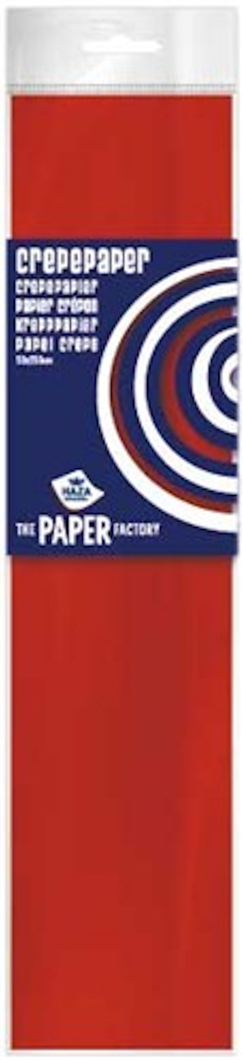 Crepe poly 250x50 rood