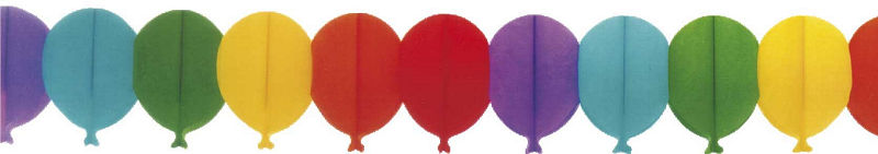 Guirlande 6mtr. balloons