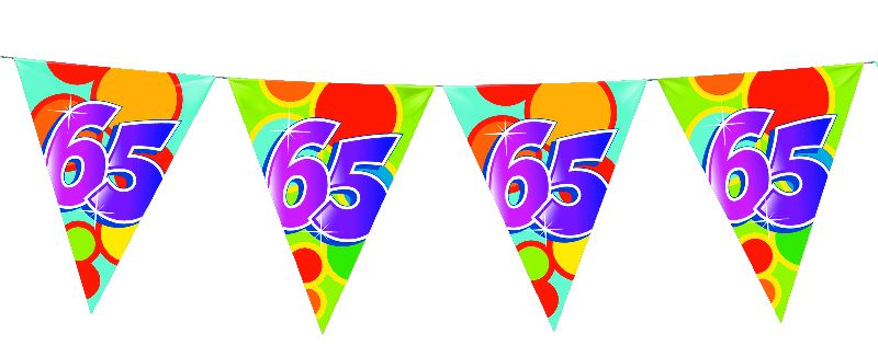 Vlaggenlijn 10 meter 65 jaar