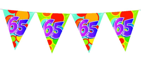 Vlaggenlijn 10 meter 65 jaar