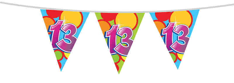 Vlaggenlijn 10 meter 13 jaar