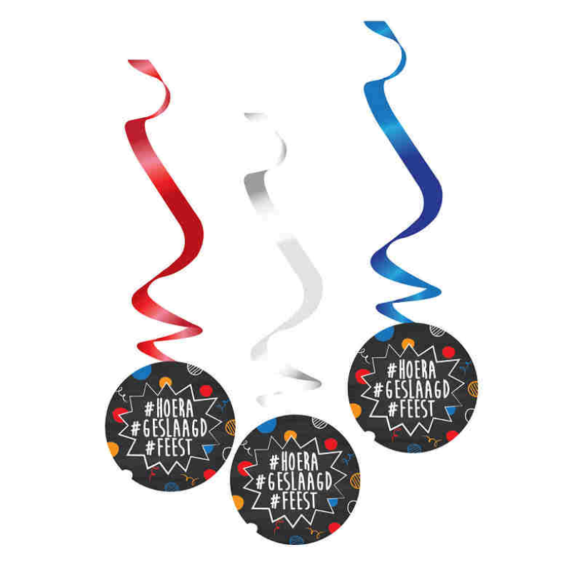 Hangdecoratie geslaagd!