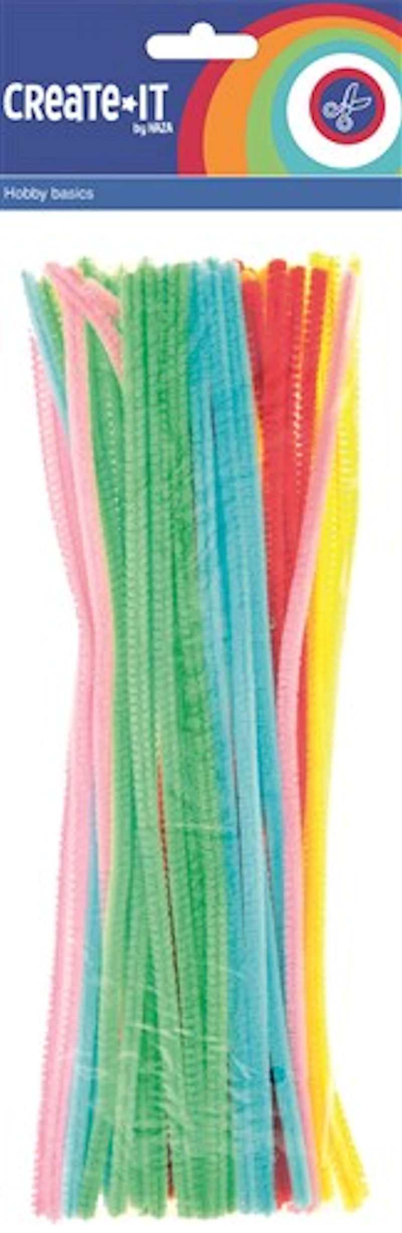 Chenille fluor 50 stuks