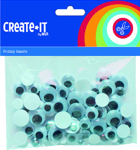 Bewegende ogen Create-it 100 stuks