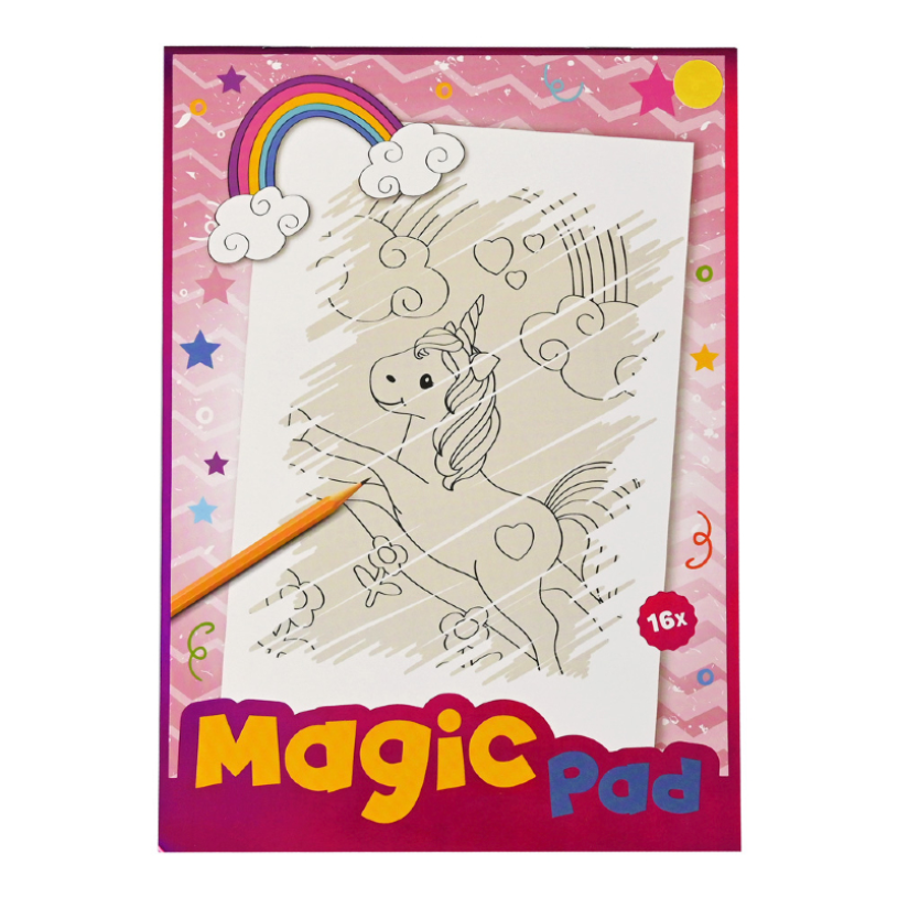 Tover Krasblok 4 assorti