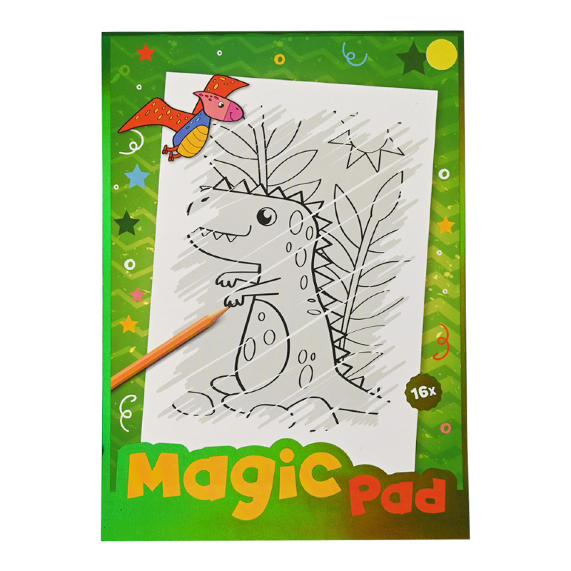 Tover Krasblok 4 assorti