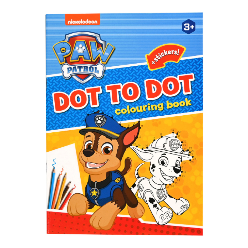 Paw Patrol Kleurboek Dot to Dot