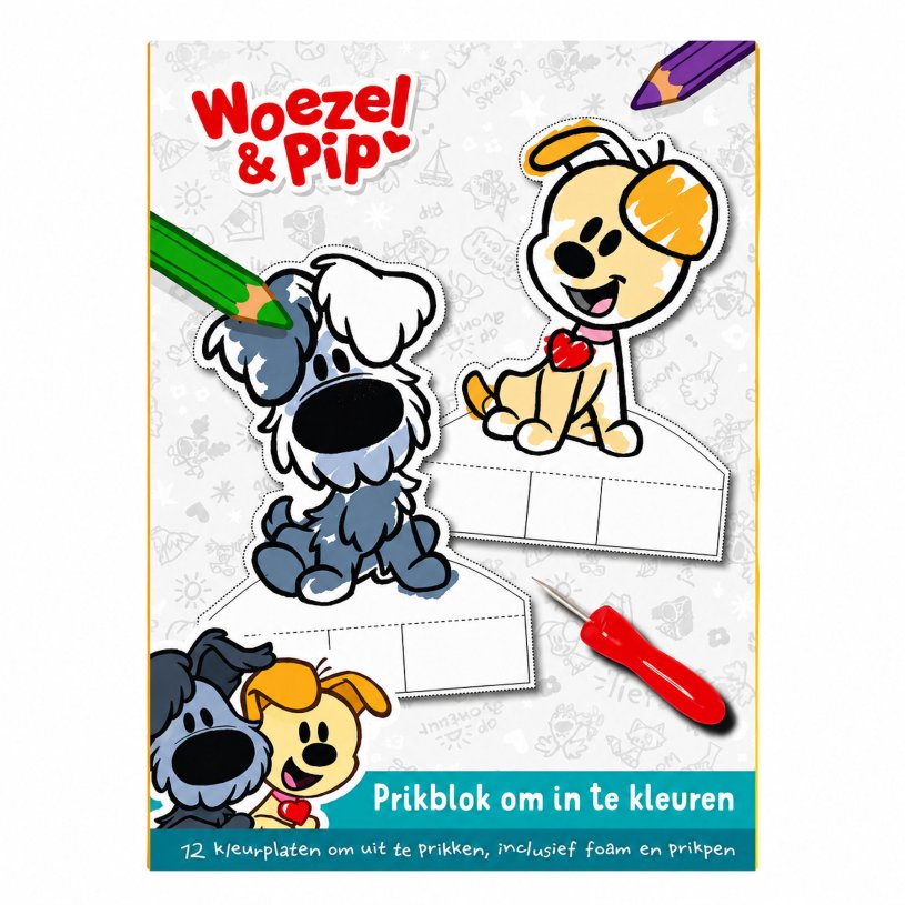 Woezel en Pip Prikblok
