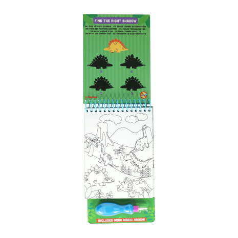 Magisch water kleur en activiteitenblok - Dino