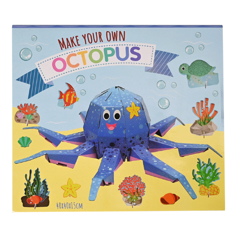 Knutselset Maak je eigen dier 3 assorti