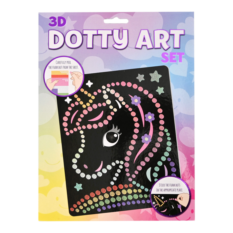 3D Dotty Art assorti