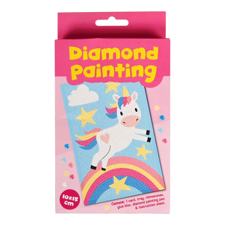 Diamond Painting set 10x15cm assorti