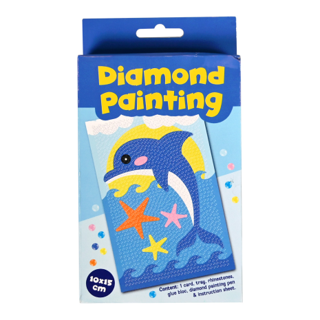 Diamond Painting set 10x15cm assorti