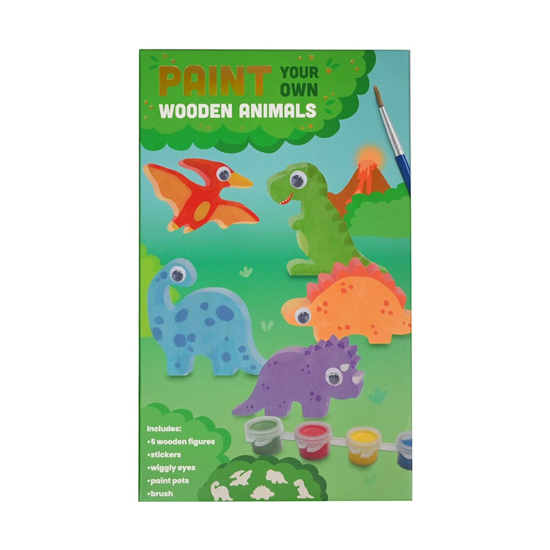 Schilder je eigen houten dieren 2 assorti