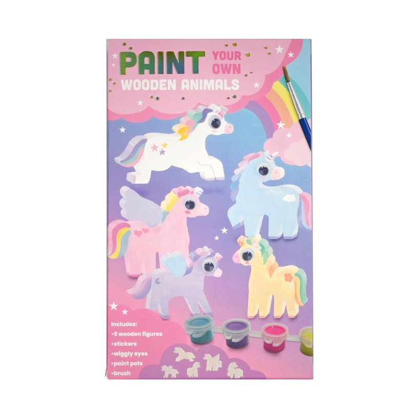 Schilder je eigen houten dieren 2 assorti