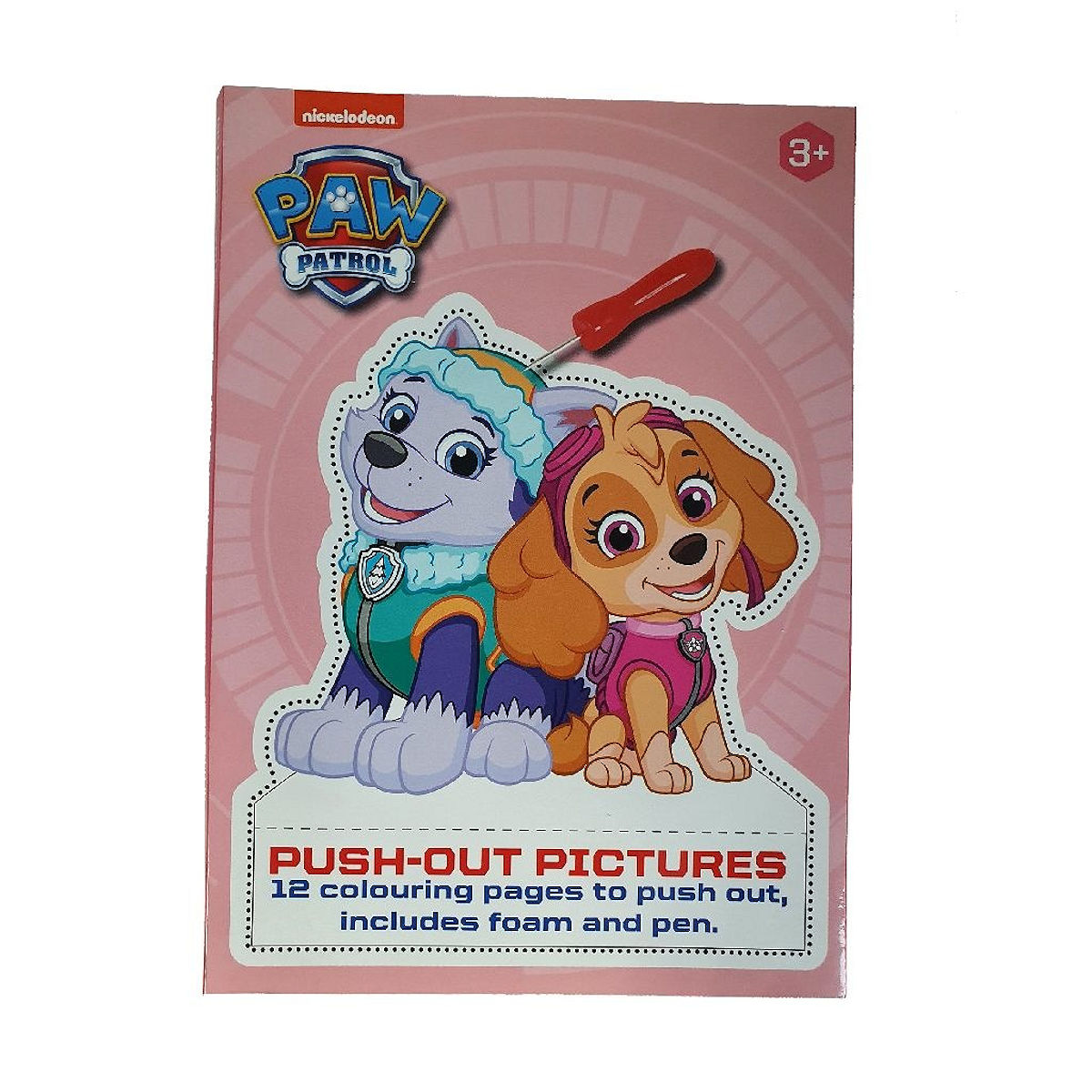 Paw Patrol Prikblok 2 assorti