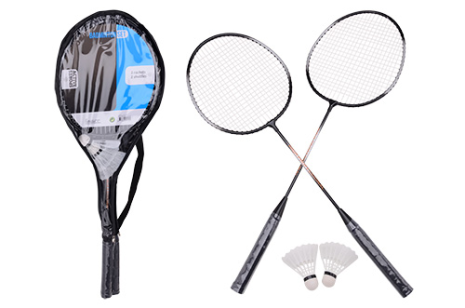 Sports Active badminton set met shuttles