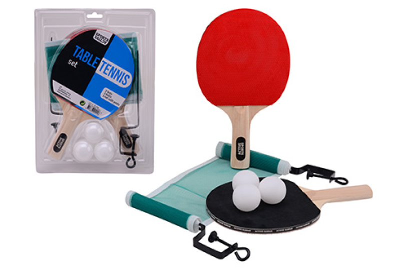 Sports Active Tafeltennisset met 3 ballen en 1 net