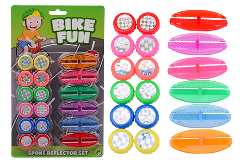 Bike fun spaakreflectoren