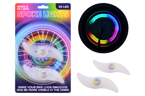 Spaakverlichting 2 stuks op kaart