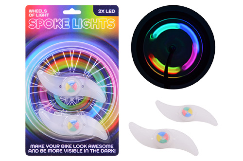 Spaakverlichting 2 stuks op kaart