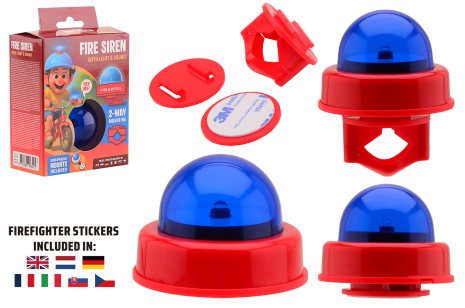 Bike Fun Brandweer sirene deluxe