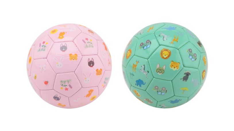 Happy world kunstlederen speelbal 2 assorti