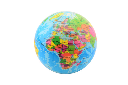 Science Explorer Globe ball soft in display dia 75mm