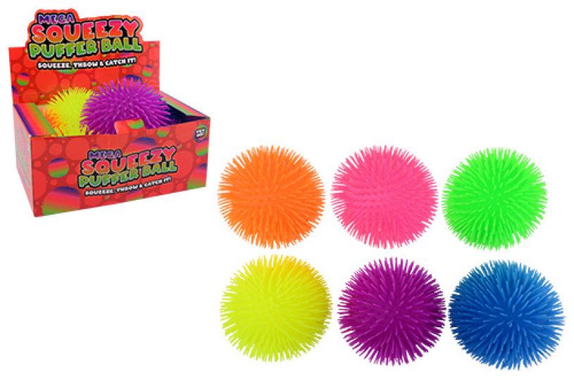 Fluffly ball 23cm 6 assorti