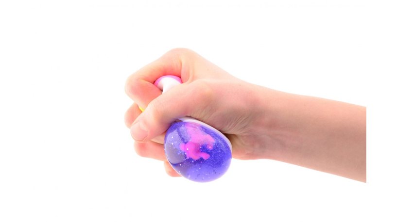 Squishy regenboog in display