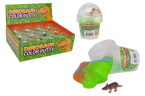Color Putty met dino figuur assorti
