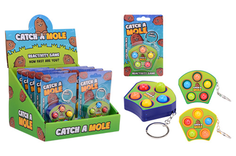 Mollen mep spel op kaart 4 assorti