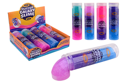 Galaxy slijm in tube 400 gram in display