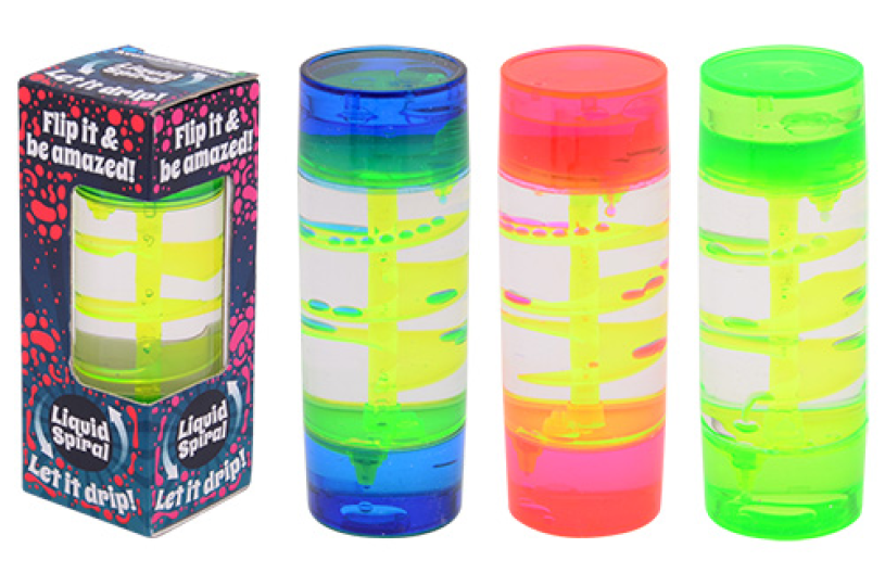 Liquid motion lava spiraal tube assorti